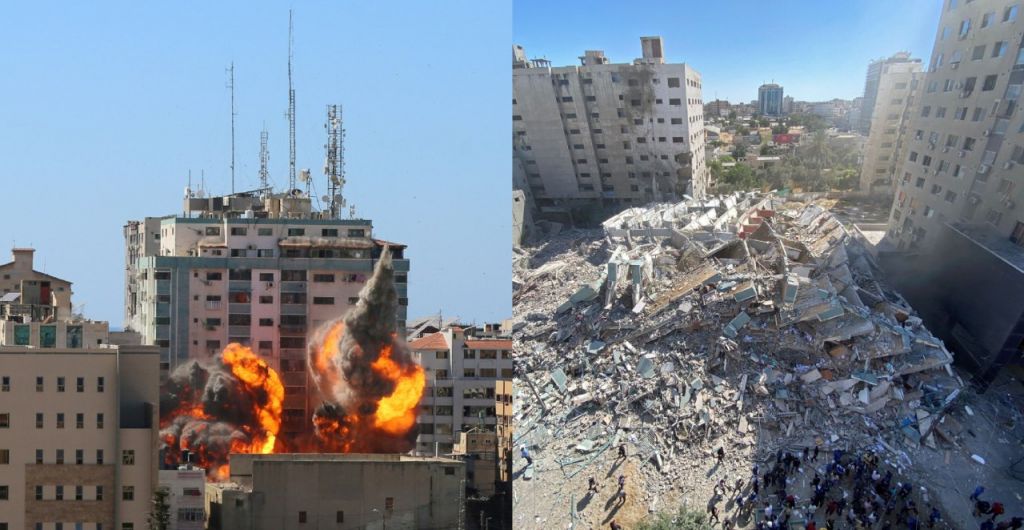 «Βαθιά ταραγμένος» ο Γ.Γ. του ΟΗΕ μετά την ισοπέδωση του κτιρίου όπου στεγάζονταν διεθνή ΜΜΕ στη Γάζα