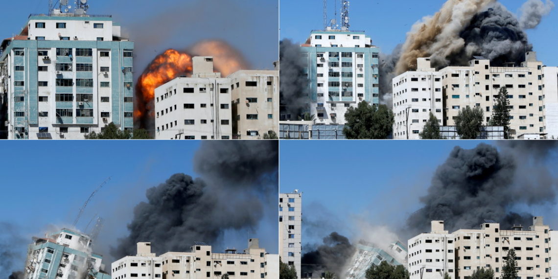 Al-Jazeera: «Έγκλημα πολέμου η καταστροφή των γραφείων μας στη Γάζα»