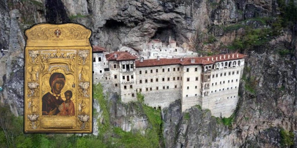 H μοναδική ιστορία της θαυματουργής εικόνας στην Παναγία Σουμελά του Πόντου