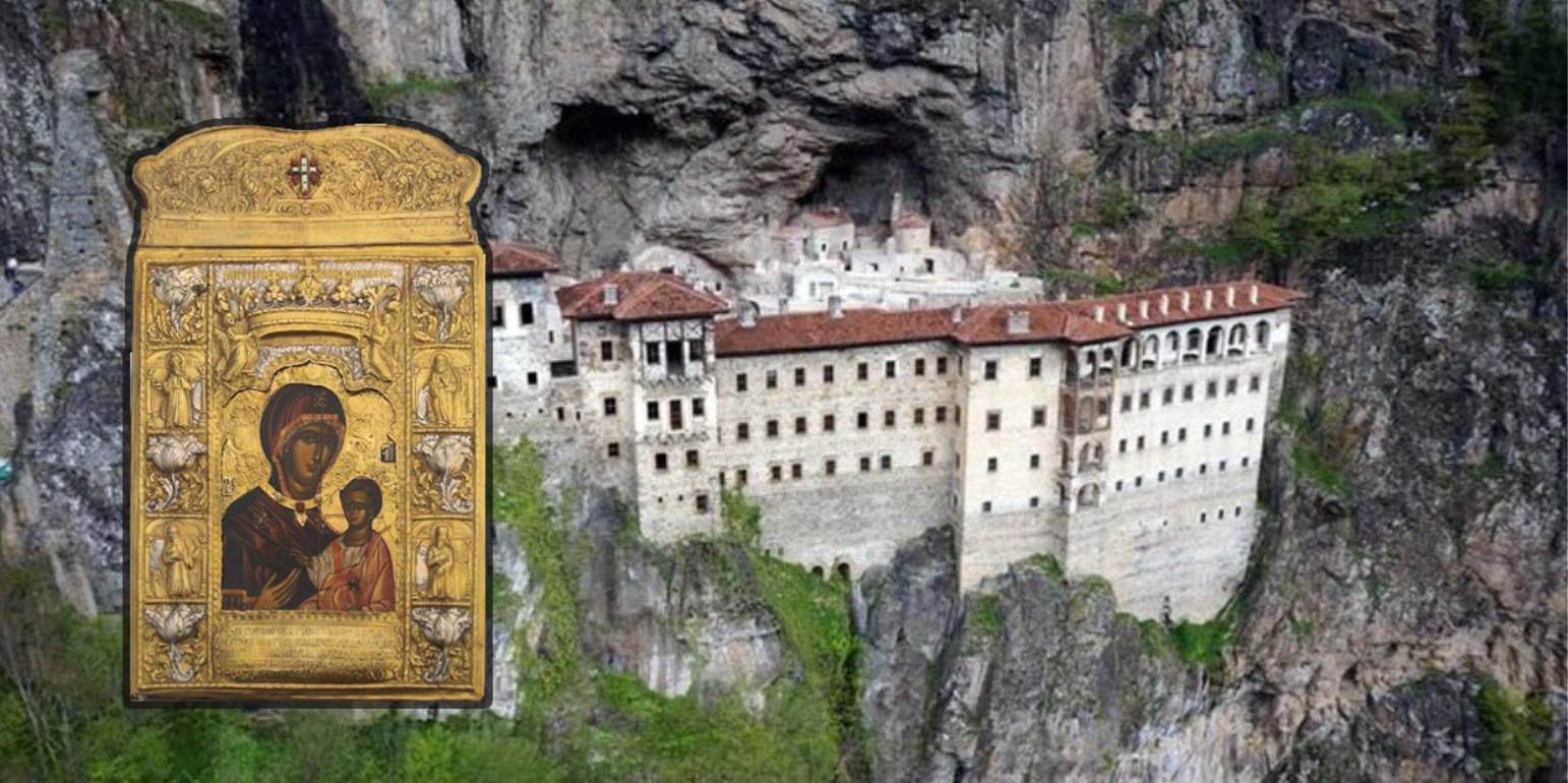 H μοναδική ιστορία της θαυματουργής εικόνας στην Παναγία Σουμελά του Πόντου