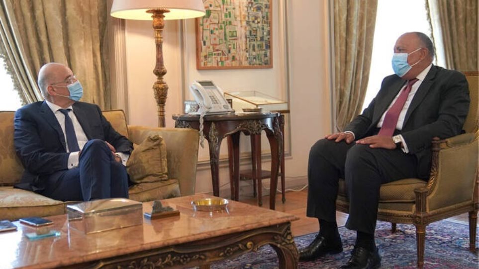 Συνάντηση Ν.Δένδια – Σ.Σούκρι: Αισιοδοξία για κατάπαυση του πυρός στη Γάζα