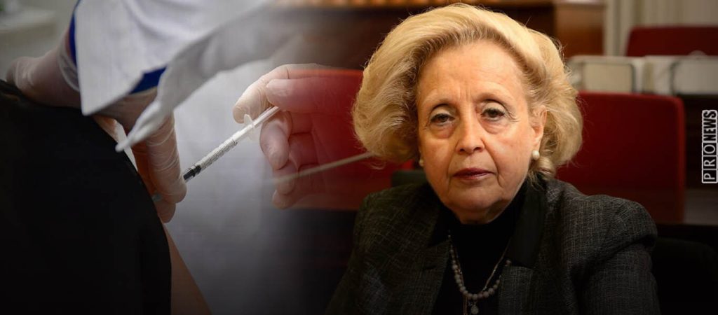 «Χείμαρρος» η πρώην πρωθυπουργός Β.Θάνου: «Αντισυνταγματικός ο υποχρεωτικός εμβολιασμός και τα προνόμια»!