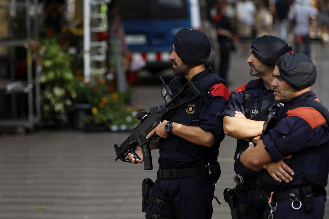 Καταδίκες 8 έως 53 ετών για τις επιθέσεις τζιχαντιστών στην Καταλονία το 2017
