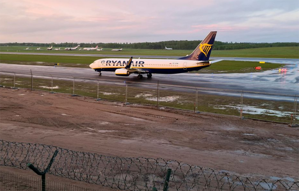 Λευκορωσία: Η «απειλή για βόμβα» εστάλη μετά την εκτροπή της πτήσης προς το Μινσκ