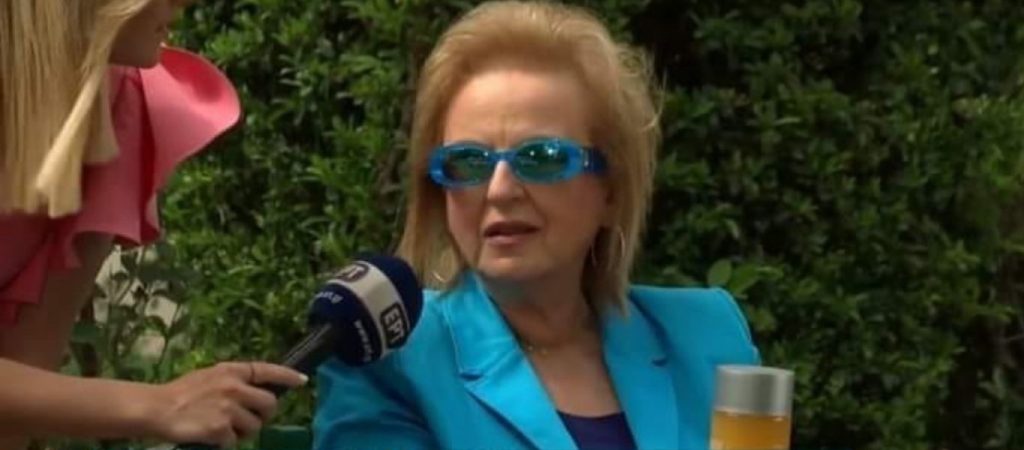 Έσπασε το χέρι της η Ματίνα Παγώνη – «Γκρεμοτσακίστηκε» μέσα στο γραφείο της