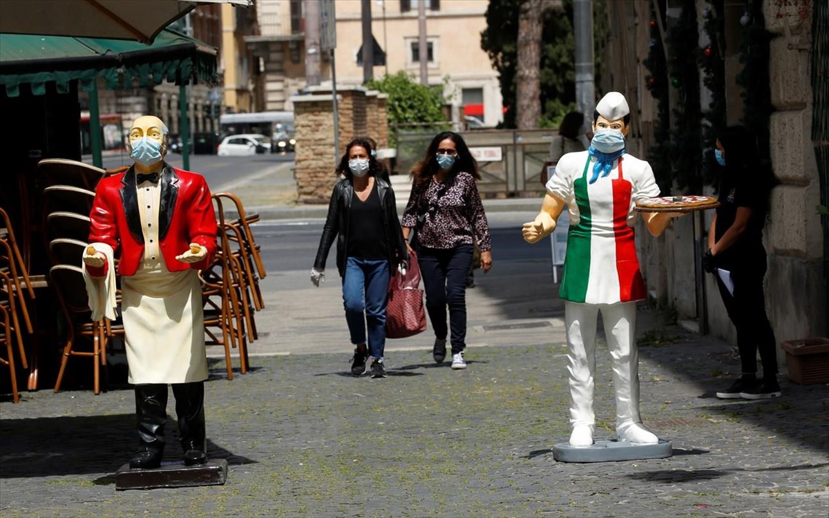 Εστίαση: Ανοίγουν οι εσωτερικοί χώροι στην Ιταλία