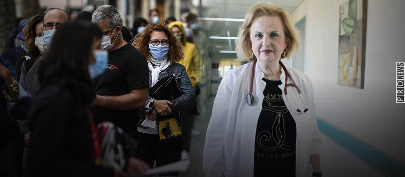 Μ.Παγώνη: Ή «βάζετε το κεφάλι σας στο ντορβά» και εμβολιάζεστε ή ξεχάστε την επιστροφή στην «κανονικότητα»!