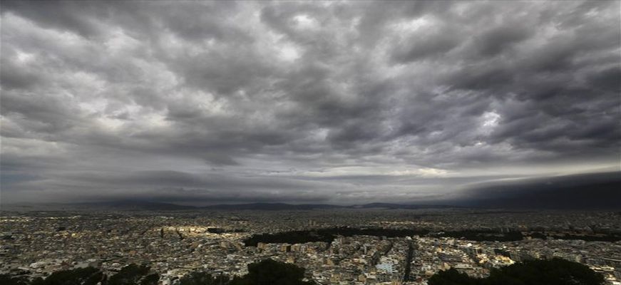 Καιρός: Βροχές και καταιγίδες στην Αθήνα από το μεσημέρι (βίντεο-φωτο)