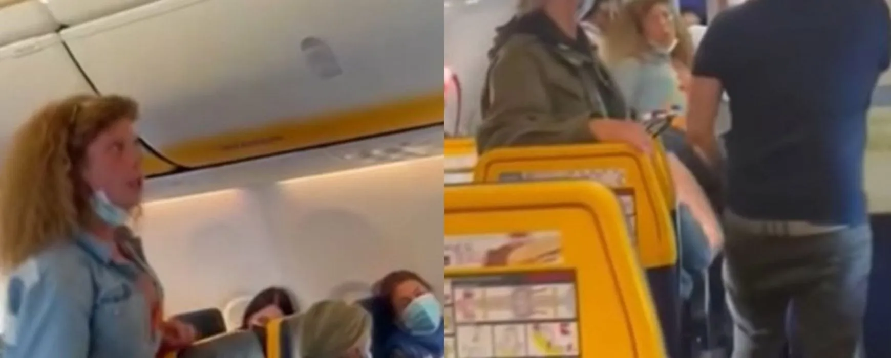 Υστερία: της ζήτησαν να φορέσει μάσκα στο αεροπλάνο – Κλωτσούσε, ούρλιαζε και έφτυνε (βίντεο)