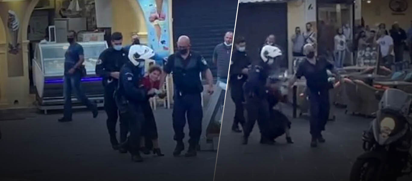 Παγκόσμιο ρεζιλίκι: Βίαιη σύλληψη γυναίκας επειδή τραγουδούσε σε πλατεία της Ρόδου! (βίντεο) (upd)