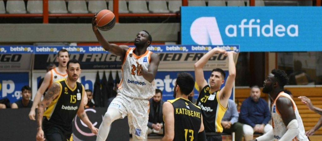 Προμηθέας – ΑΕΚ 77-73: Πρώτο βήμα επιτυχημένο για τους Πατρινούς