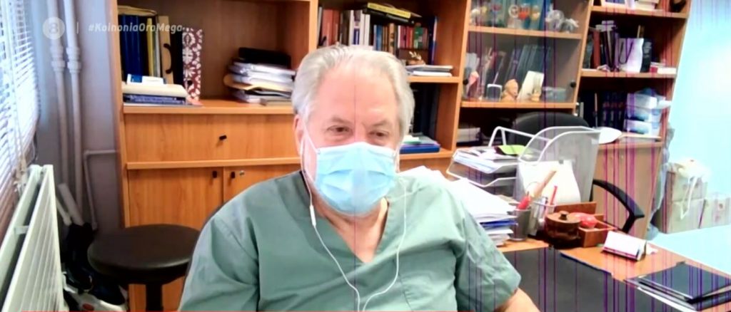 N.Καπραβέλος  «Το τρίτο κύμα της πανδημίας δε λέει να φύγε – Φόβοι και για 4ο κύμα»