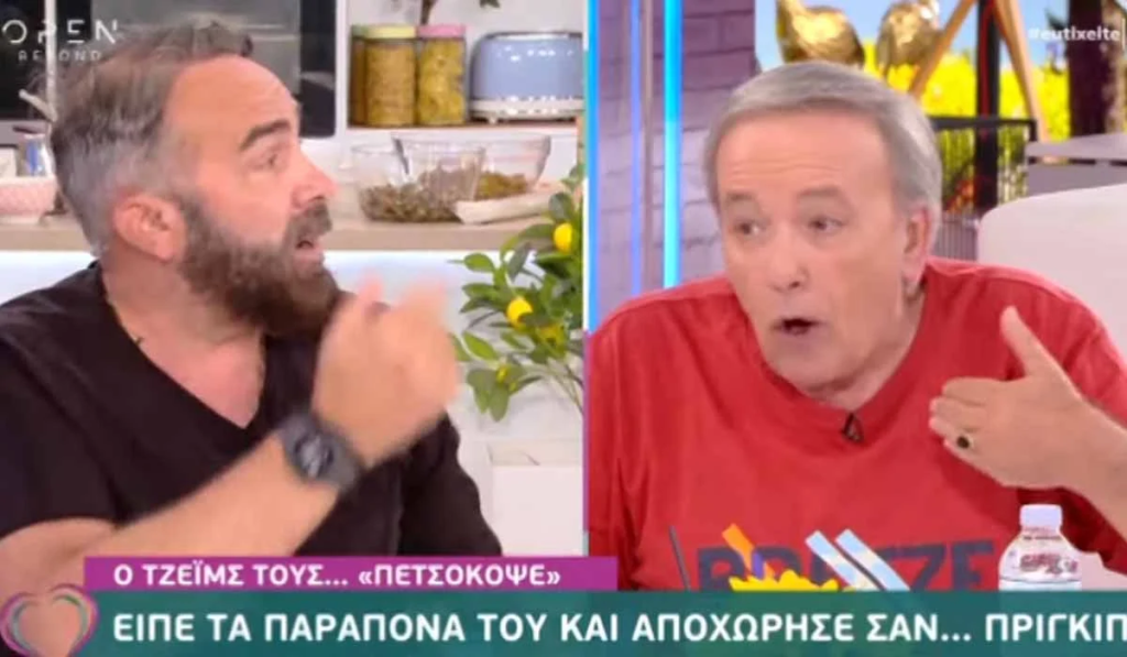 Χαμός στον αέρα με τον τσακωμό Μικρούτσικο και Γκουντάρα: «Τι γίνεται με σένα και τον ΣΚΑΪ;» (βίντεο)