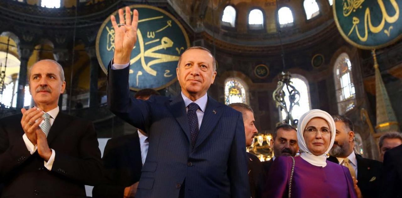 Προκλητικός ο Ρ.Τ. Ερντογάν: «Κληρονομιά κατάκτησης η Αγία Σοφία» – Απήγγειλε ποίημα για το οποίο είχε φυλακιστεί