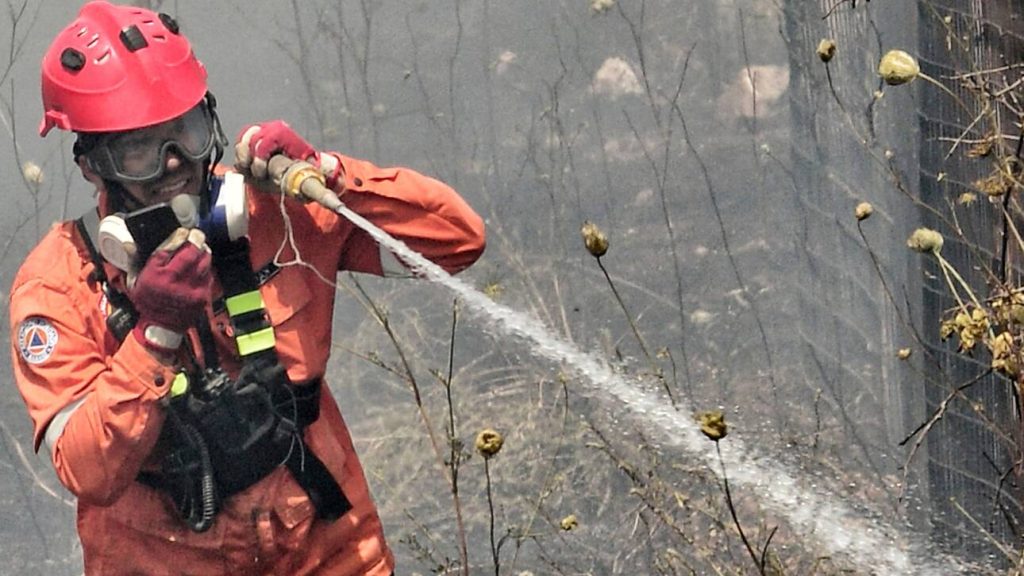 Φωτιά τώρα στο Κιάτο: Κοντά σε σπίτια οι φλόγες – Οι πρώτες εικόνες