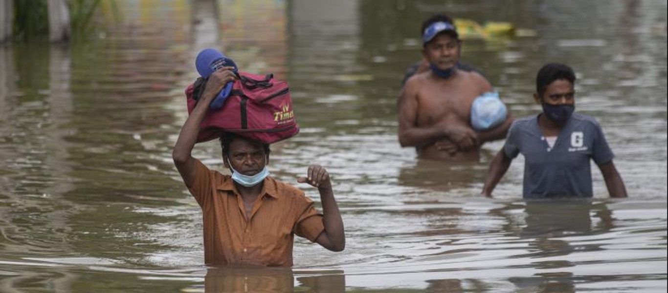 Μεγάλα προβλήματα λόγω βροχοπτώσεων στην Σρι Λάνκα –  Τουλάχιστον 16 νεκροί
