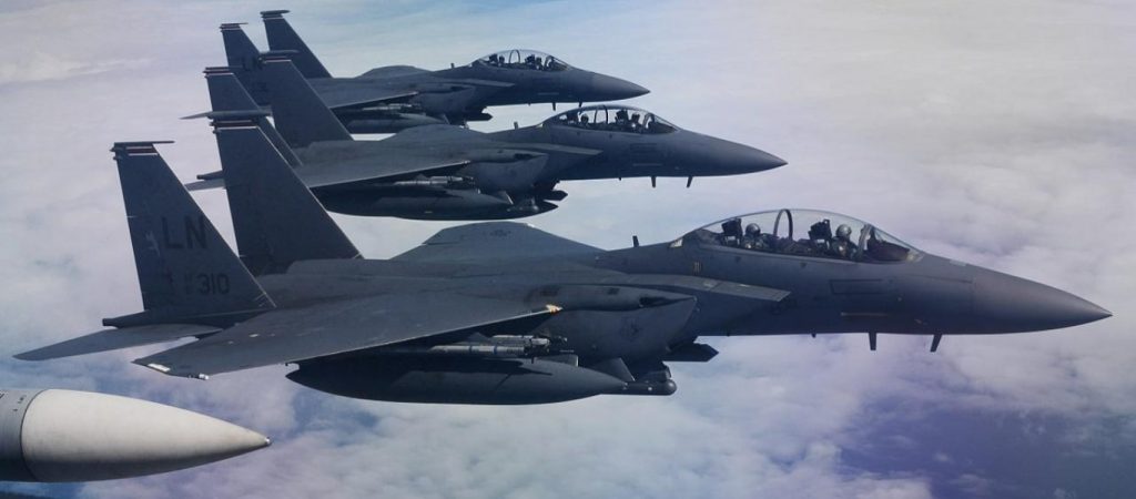 Μήνυμα στήριξης των ΗΠΑ στην Αθήνα – F-15 πέταξαν πάνω από Λέσβο και Κω