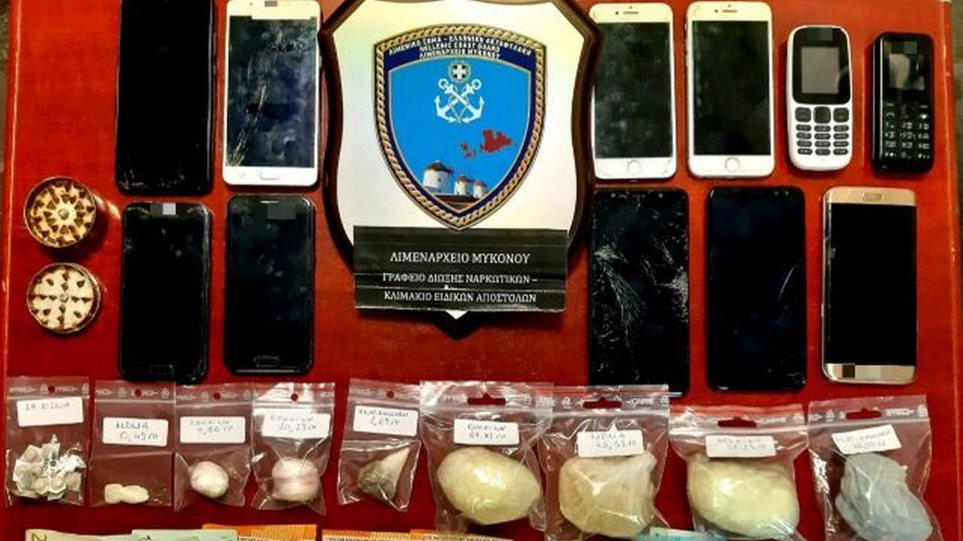 Νέα επιτυχία του Λιμενικού Μυκόνου στην δίωξη εγκληματικών οργανώσεων διακίνησης ναρκωτικών