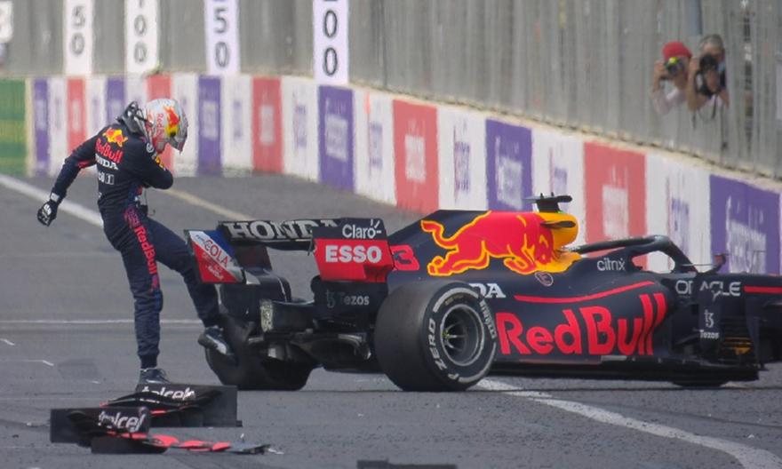 Τα κλαταρίσματα στο BAKU έγιναν πιθανότατα από θραύσματα που έφερε στην πίστα ο αέρας