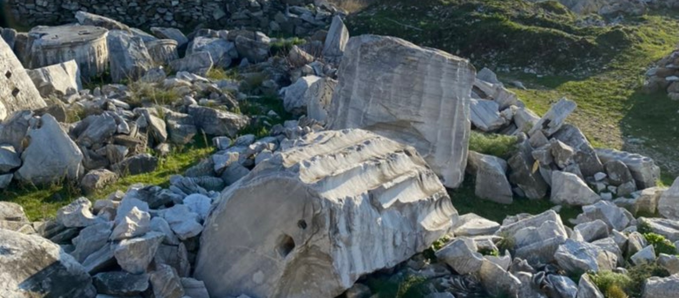 Οι πέτρες… αποκαλύπτονται – Που εντοπίστηκαν οι μεγαλύτερες κολώνες κορινθιακού ρυθμού (φωτο)