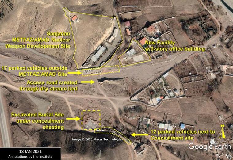 Δορυφορικές εικόνες αποκαλύπτουν νέους πυρηνικούς χώρους στο Ιράν (φώτο)