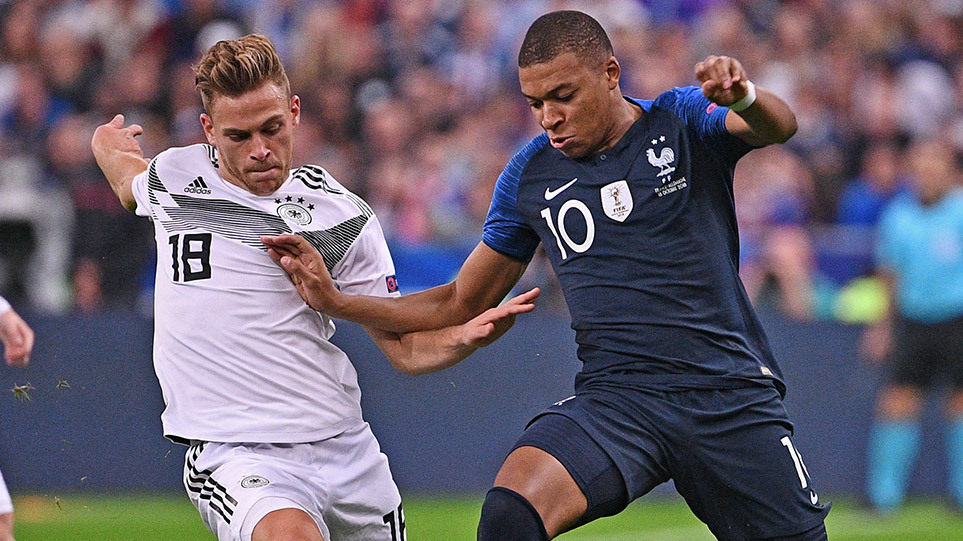 Euro: Σε εξέλιξη ο αγώνας Γαλλία-Γερμανία