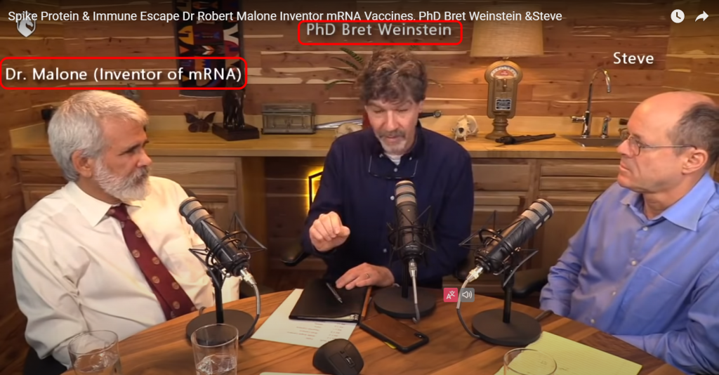Δρ. Robert Malone: Τι αναφέρει ο καθηγητής που ανακάλυψε την τεχνολογία mRNA – Οι πρωτεΐνες-ακίδες είναι τοξικές