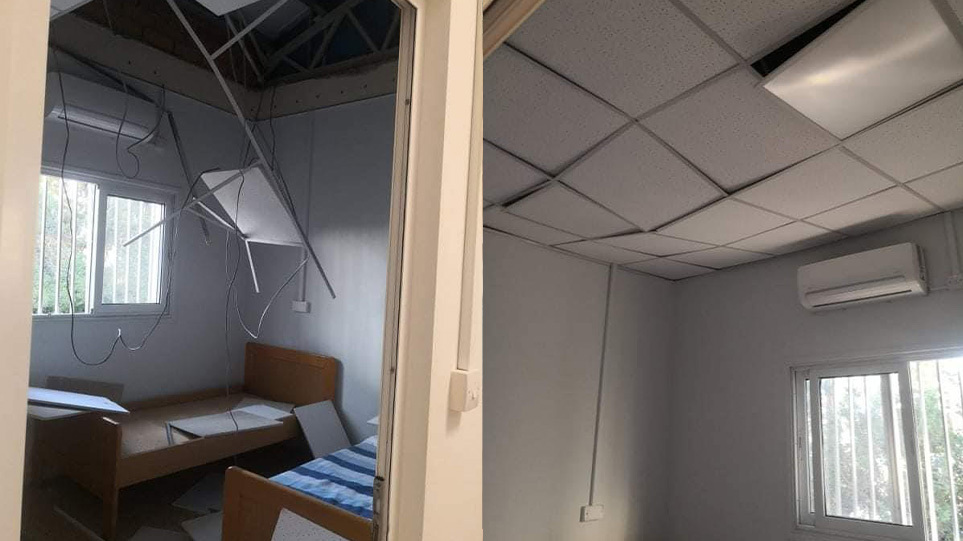Κύπρος: Πέρασε ελικόπτερο και κατέρρευσε οροφή σε πτέρυγα νοσοκομείου! (βίντεο)
