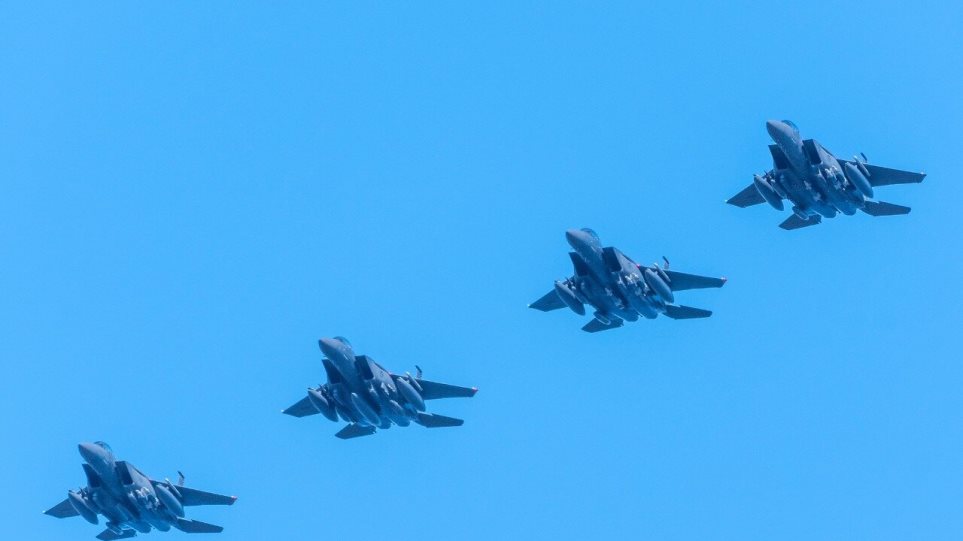 F-15 της USAF μαζί με F-4 της ΠΑ μαζί για την Poseidon Rage (βίντεο)