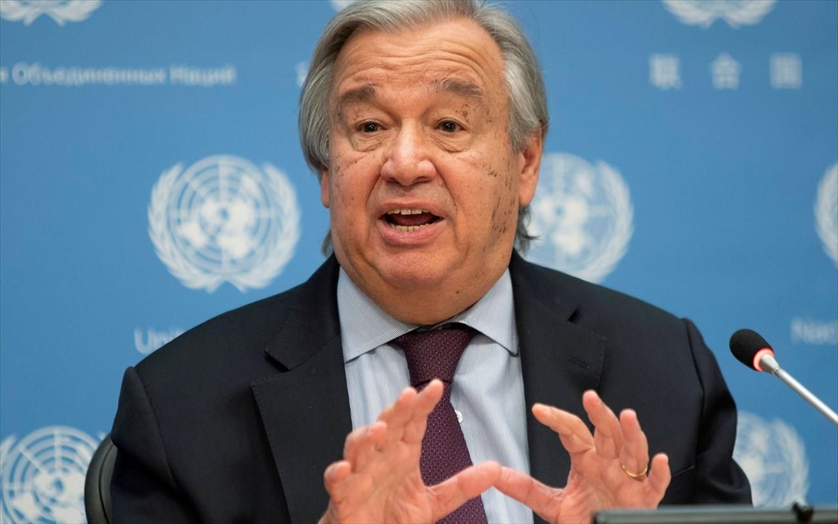 Εγκρίθηκε και δεύτερη θητεία στον Γενικό Γραμματέα του ΟΗΕ Αντόνιο Γκουτέρες από την Γενική Συνέλευση του Οργανισμού
