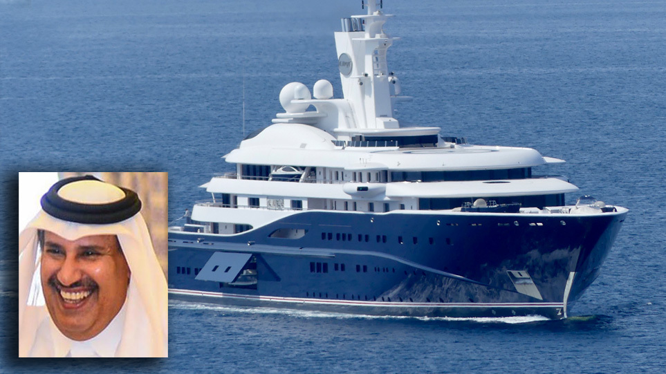 Στη Σκιάθο με τη θαλαμηγό των 300 εκατ. ο σεΐχης του Κατάρ – Τι ζήτησε (βίντεο)