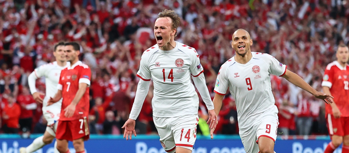 Euro 2020: Η Δανία «διέλυσε» με 4-1 την Ρωσία και πήρε το εισιτήριο για την επόμενη φάση