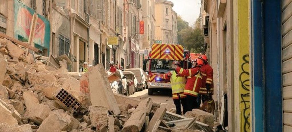 Γαλλία: Κατέρρευσαν δύο κτήρια στο Μπορντό – Τρεις τραυματίες