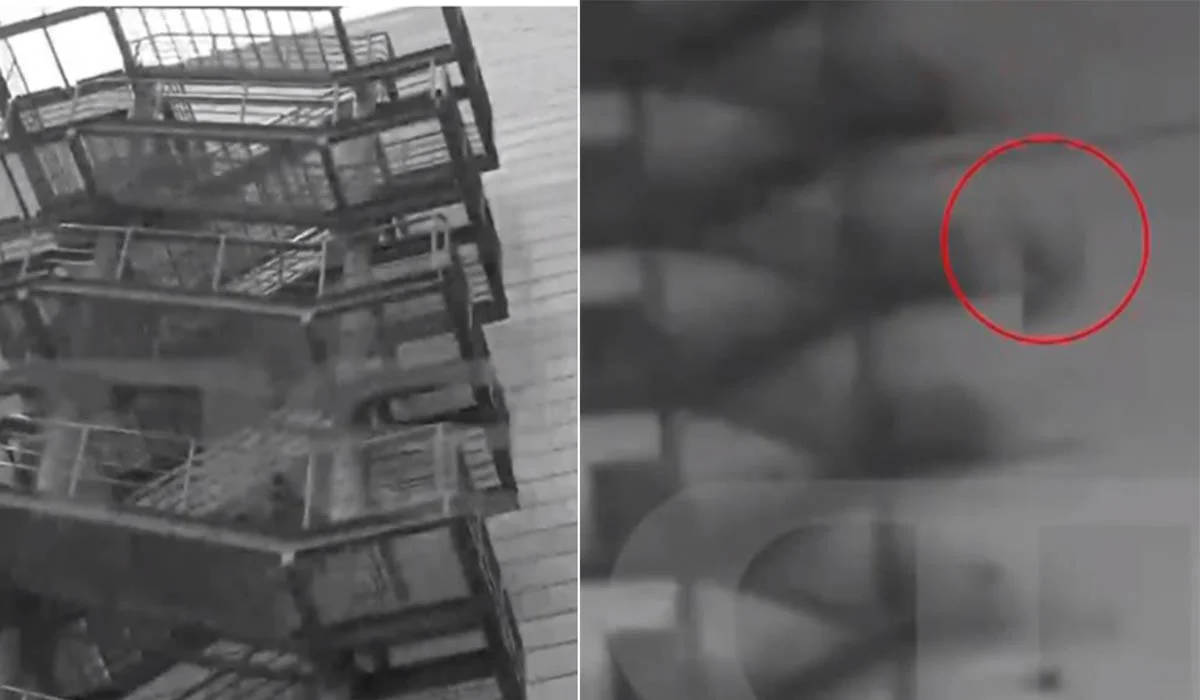 Συγκλονίζει το βίντεο από την «βουτιά» θανάτου για άνδρα – Έπεσε από τον όγδοο όροφο γραφείων στη Λ.Συγγρού