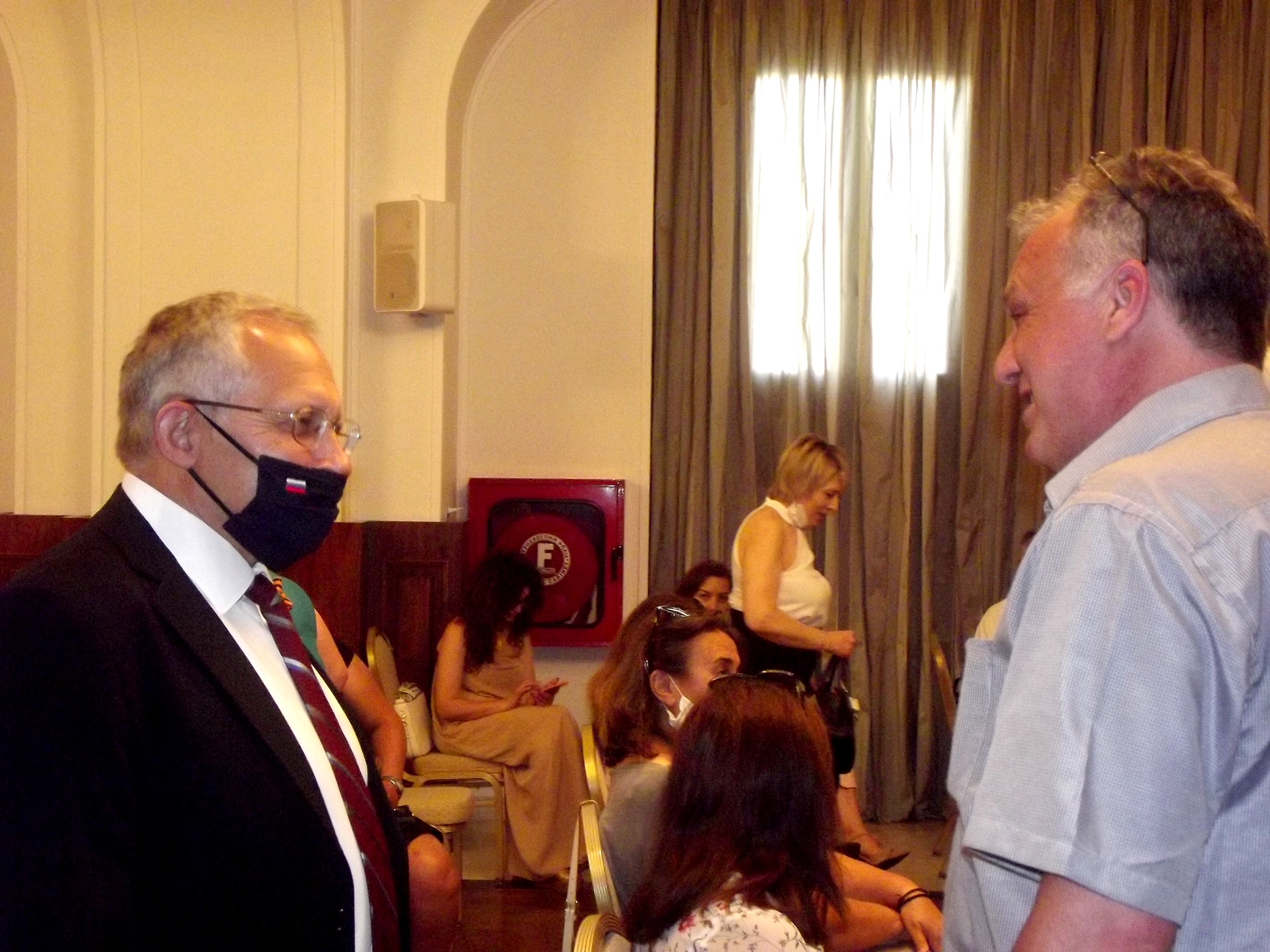 Συνάντηση του Προέδρου του ΑΚΚΕΛ με τον Γενικό Πρόξενο της Ρωσίας στην Θεσσαλονίκη