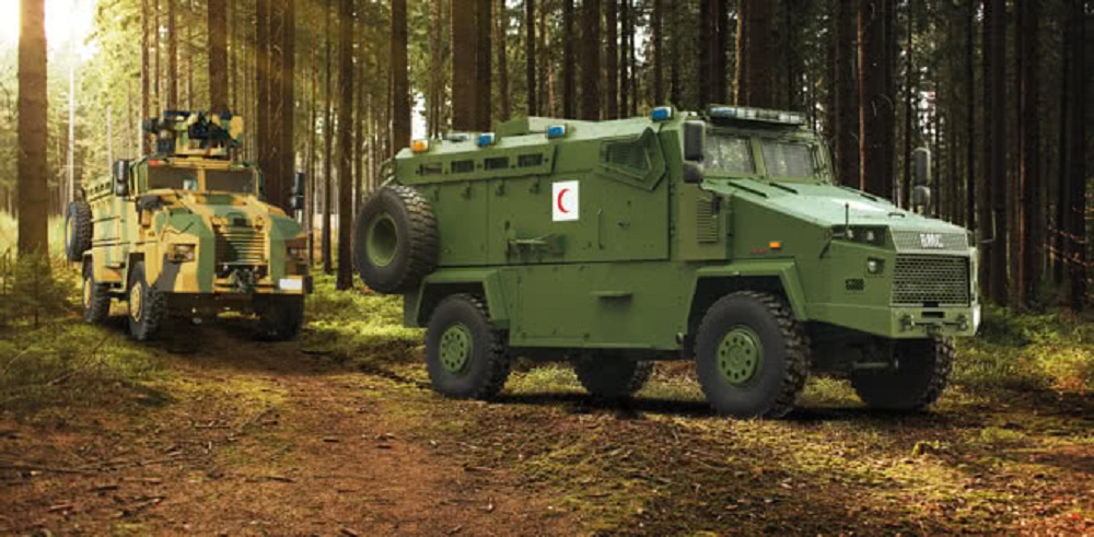 Η Τουρκία εξαγάγει νέα παρτίδα θωρακισμένων οχημάτων στην Τυνησία