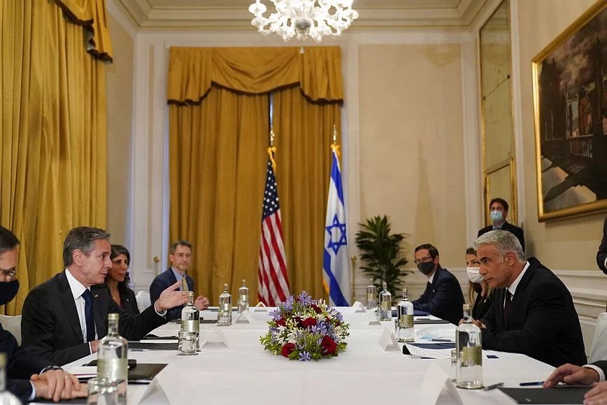 Συνάντηση Α.Μλίνκεν με το νέο Ισραηλινό υπουργό των Εξωτερικών – Διαφωνίες για το Ιράν