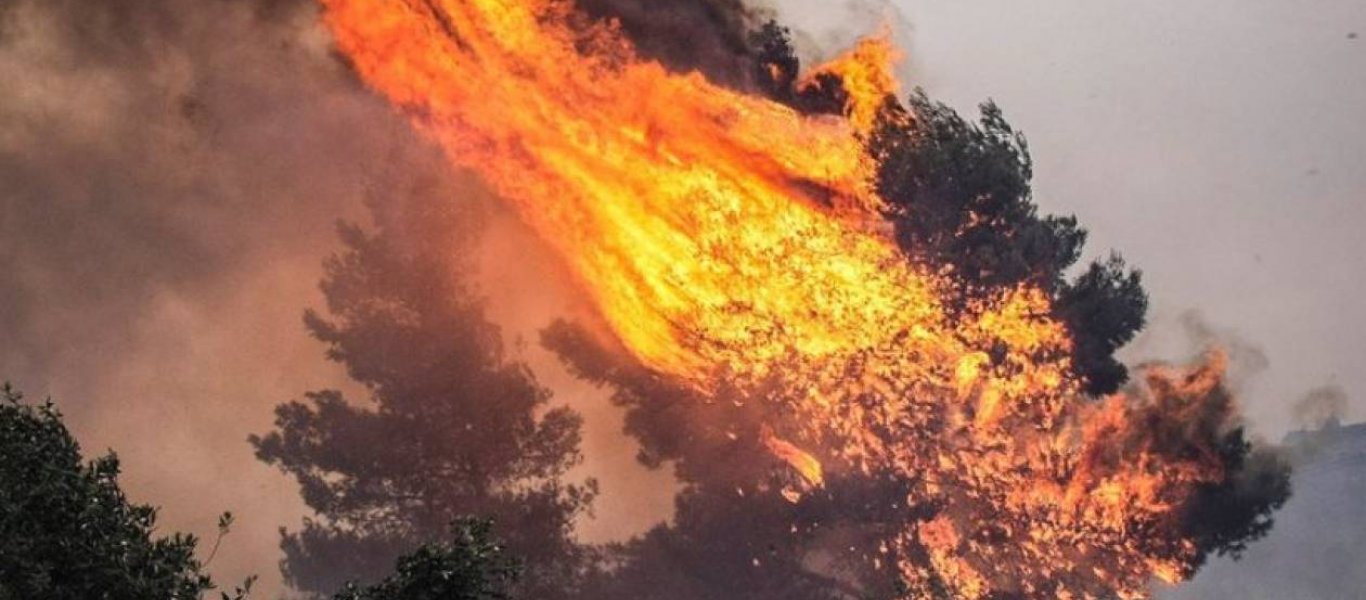 Φωτιά σε οικοπεδικό χώρο στην Τροιζήνα – Καίγονται σταθμευμένα σκάφη