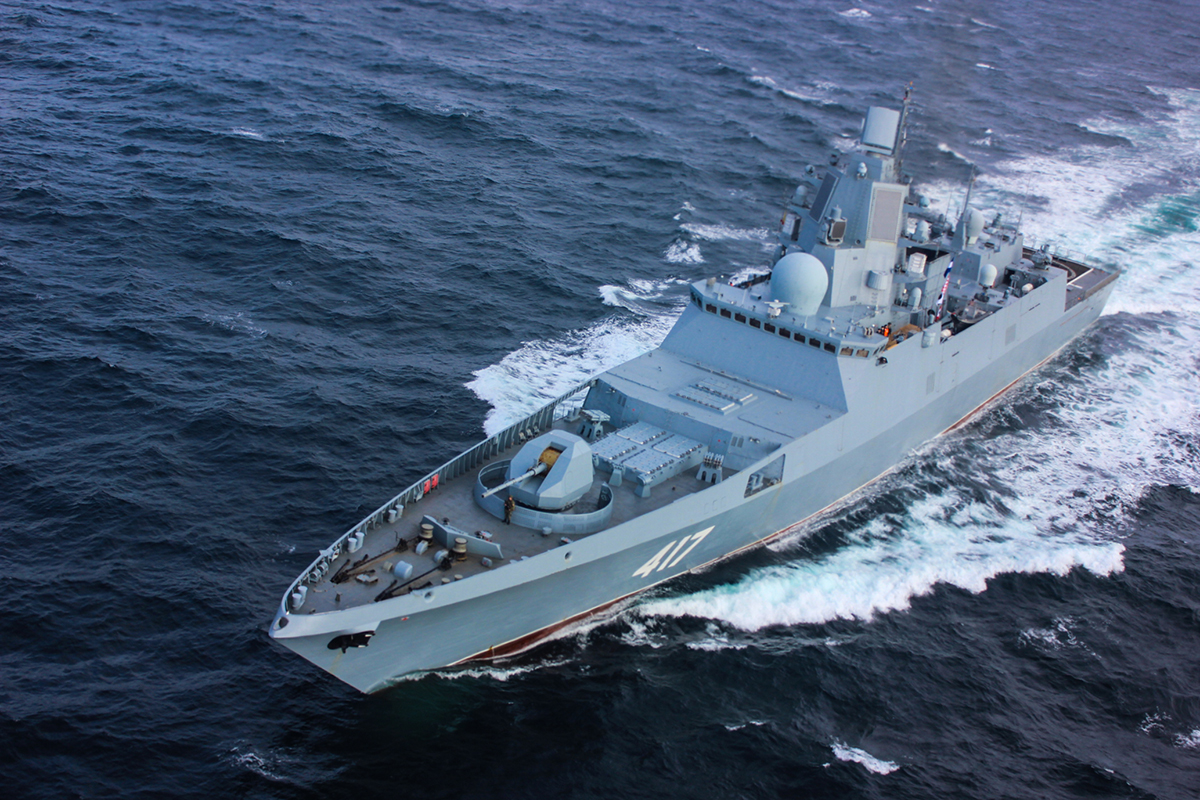 Το Ναυτικό της Ρωσίας παρακολουθεί ιταλική φρεγάτα που εισέβαλε στη Μαύρη Θάλασσα