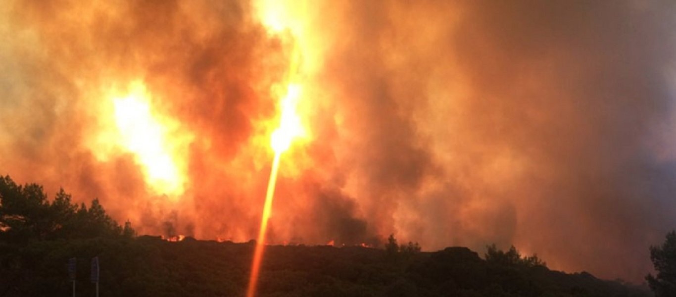 Αχαΐα: Φωτιά σε δάσος – «Τρέχουν» οι πυροσβεστικές δυνάμεις