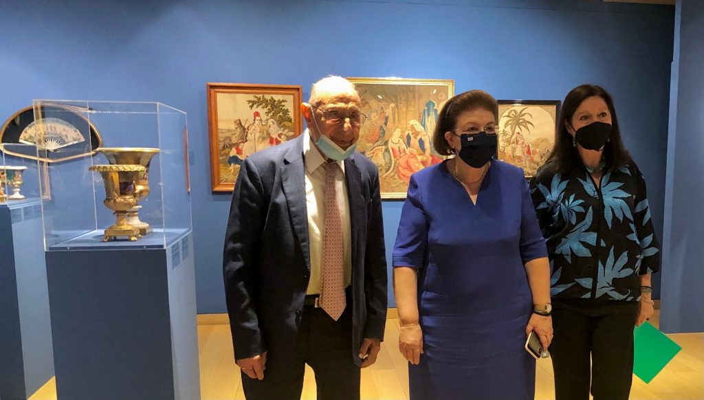 Χαιρετισμό στα εγκαίνια του Μουσείου Φιλελληνισμού απηύθυνε η Λ.Μενδώνη