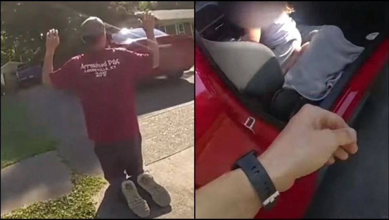 6χρονη σώζεται από τον απαγωγέα της και κλαίγοντας ζητάει τον μπαμπά της (βίντεο)