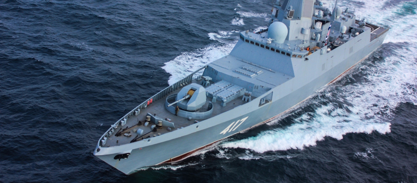 Ρωσία: «Πράσινο φως» για τον εξοπλισμό της φρεγάτας Admiral Golovko με υπερηχητικούς πυραύλους