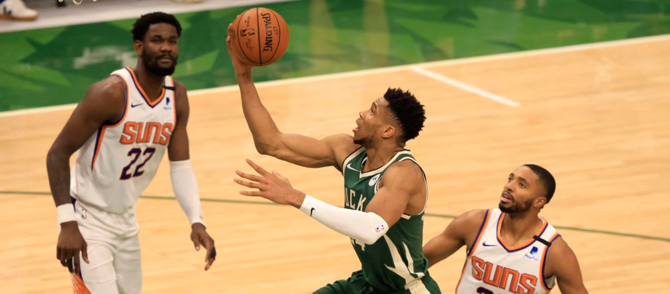 Ασταμάτητος ο Γιάννης Αντετοκούνμπο – Εύκολη επικράτηση των Μπακς (120-100) επί των Σανς