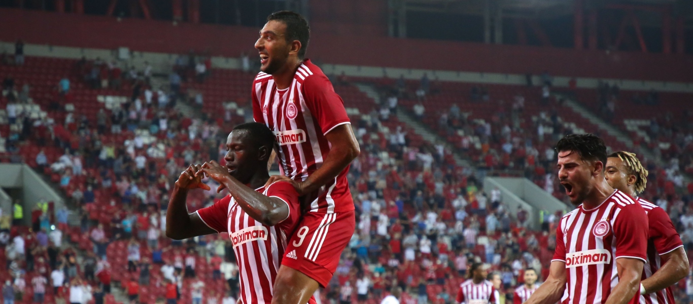 Ολυμπιακός – Νέφτσι 1-0: Πρώτο βήμα επιτυχημένο για τους Πειραιώτες ακόμη και με 10 παίκτες