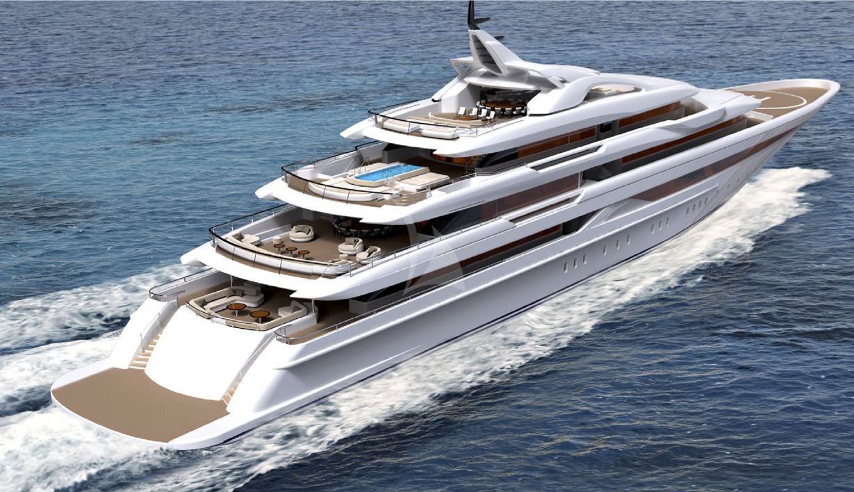 Το πλωτό παλάτι O’Pari έριξε άγκυρα στην Ψαρρού και έκλεισε τον μισό κόλπο – Νοικιάζεται για ένα εκατομμύριο ευρώ