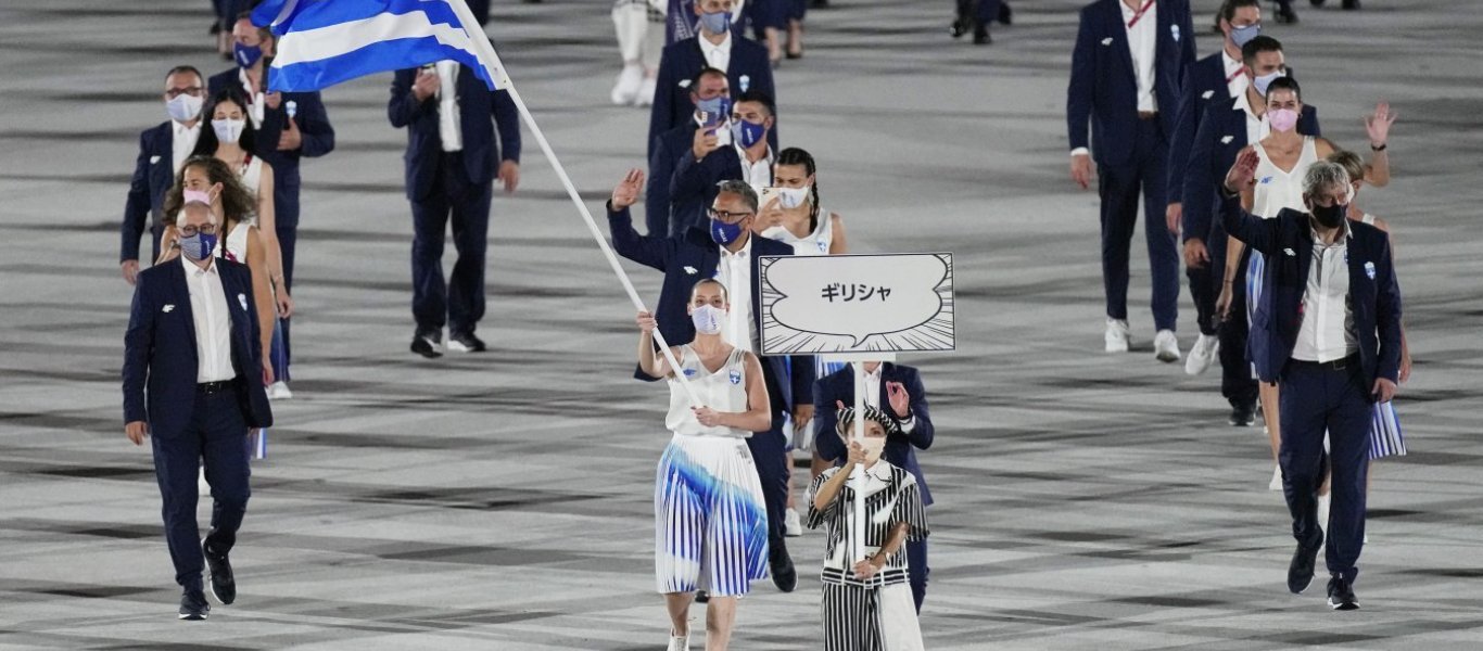 Η τελετή έναρξης των Ολυμπιακών Αγώνων του Τόκιο – Δείτε την είσοδο της ελληνικής αποστολής (βίντεο)