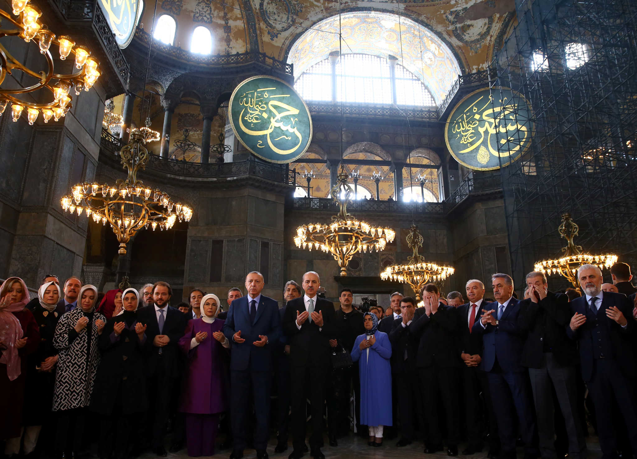 Ένα χρόνο από την βεβήλωση της Αγίας Σοφίας – Με μηνύματα «γιορτάζουν» Ερντογάν και τουρκικό ΥΠΕΞ