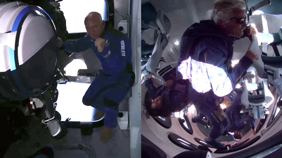 Αυτό δεν το περίμεναν: Μπέζος και Μπράνσον δεν αναγνωρίζονται ως αστροναύτες από τις ΗΠΑ