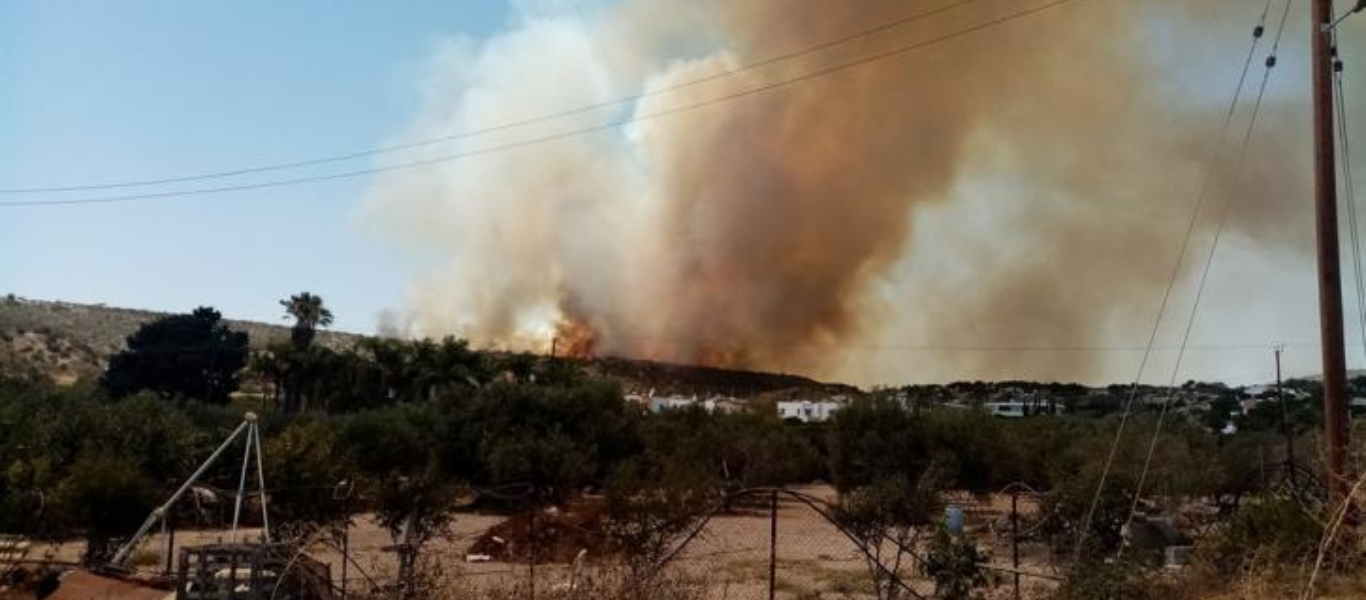 Τρία ενεργά πύρινα μέτωπα στην Κύπρο – Μεγάλη κινητοποίηση από επίγεια και εναέρια μέσα